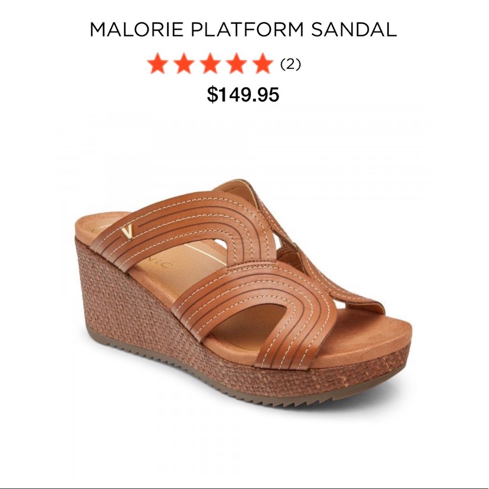 Vionic Wedge Platform Sandal - Malorie